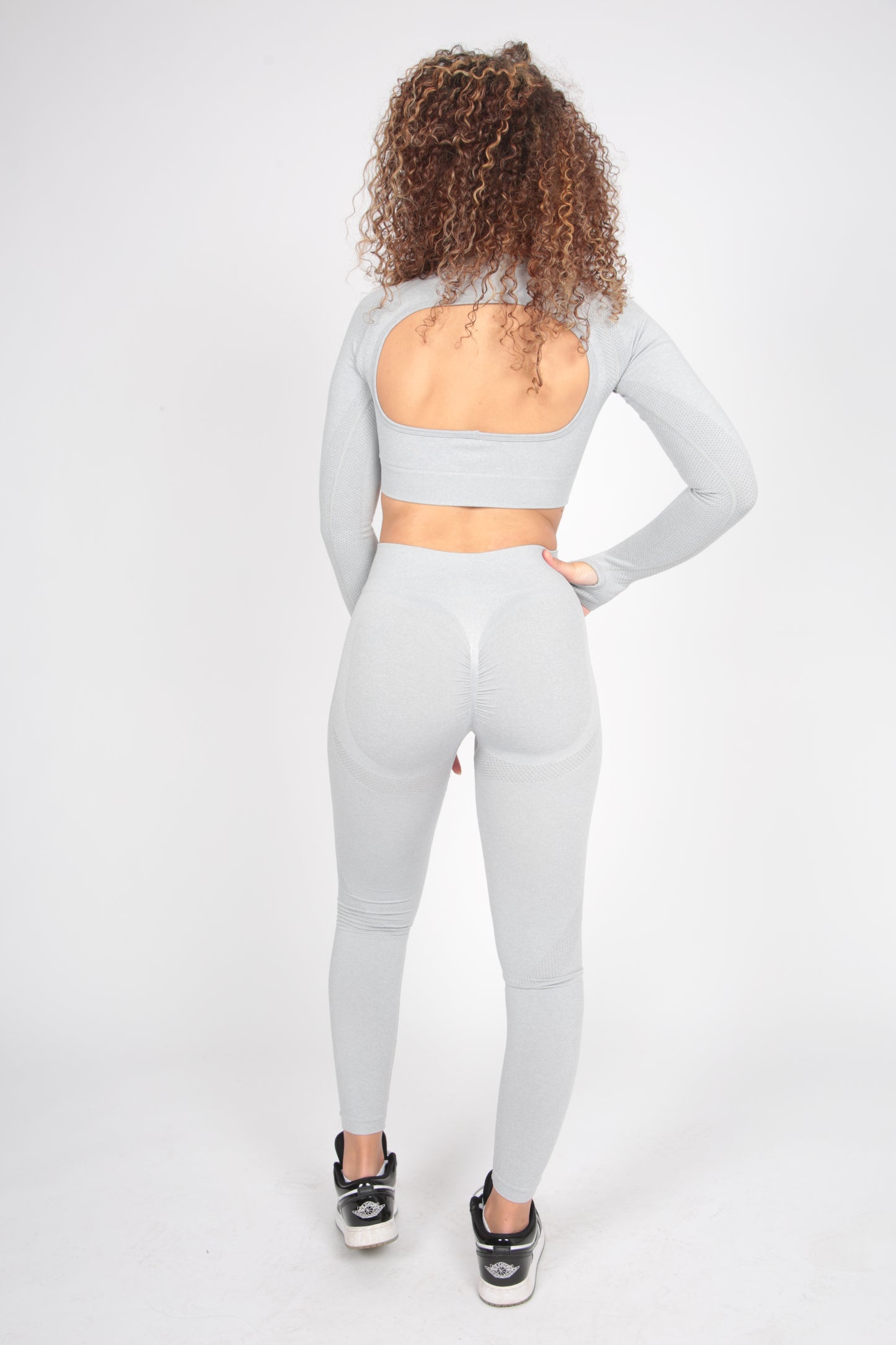 Legging Performance Max et Long Sleeve Crop Top